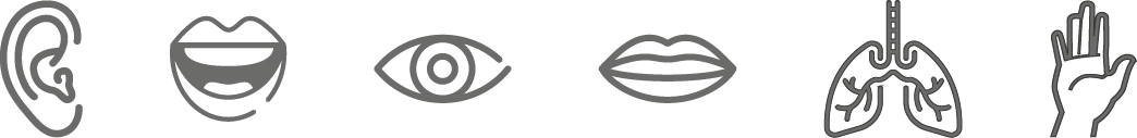 Symbole für die angebotenen Praxisleistungen
